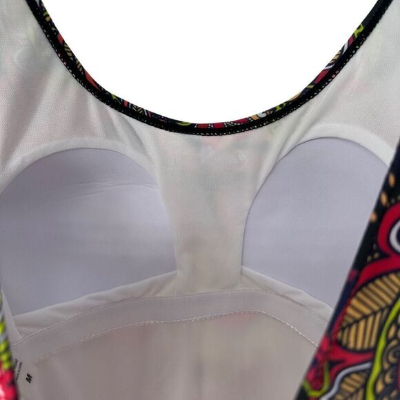 Nicole Miller Swimsuit One Piece Size M NEW Paisley Floral Bohemian Multicolor - Picture 5 of 9